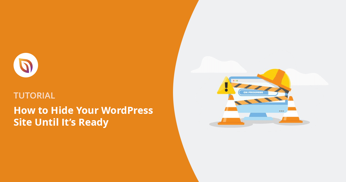 how to hide WordPress site until ready