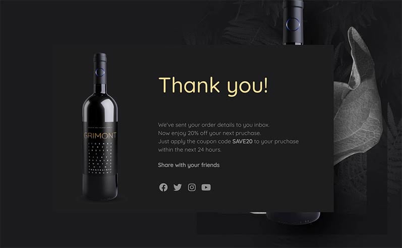 Thank You Page Template Free Download