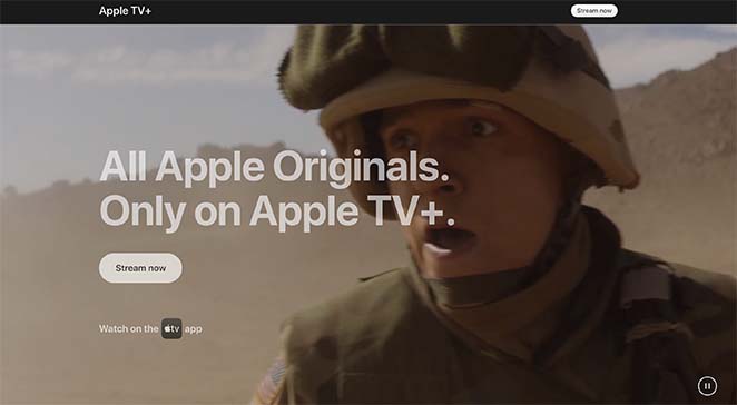 Conception d'une page d'atterrissage pour l'essai gratuit de l'Apple TV