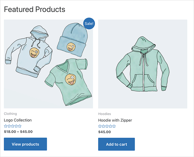 featured products with custom woocommerce shortcode