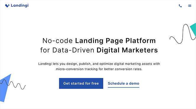 Landingi Landing Page Software
